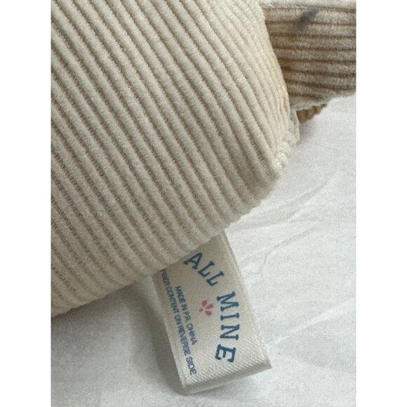 All Mine Corduroy Moose Scarf Holiday Plush Stuffed Animal 6" Baby Shower Gift - Picture 6 of 7